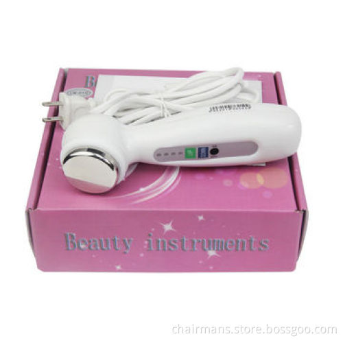 Ultrasonic facial massager, for beauty and wrinkle removal